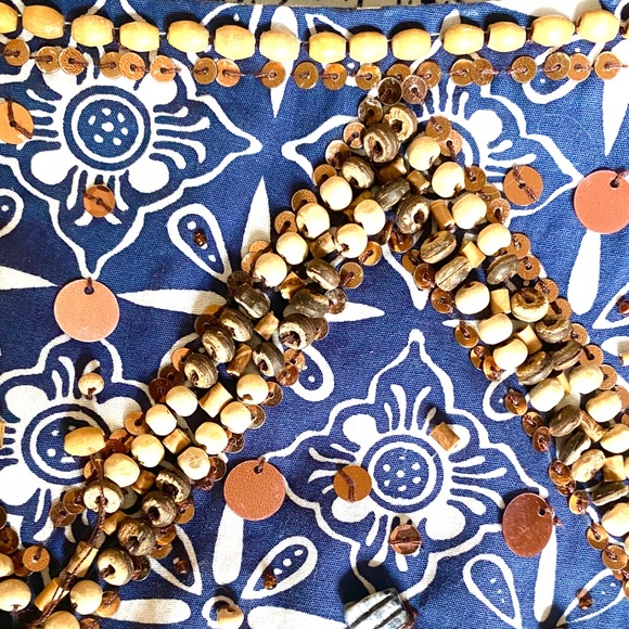 Haven Bleu Beaded Boho Gypsy Skirt - Picture 10 of 13